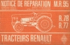 manuel atelier
type : Master  R77 - Master   R78